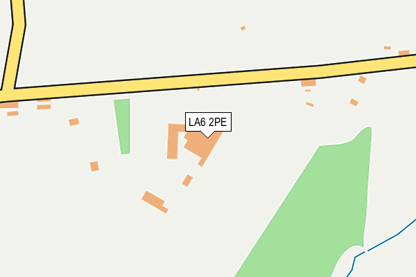 LA6 2PE map - OS OpenMap – Local (Ordnance Survey)