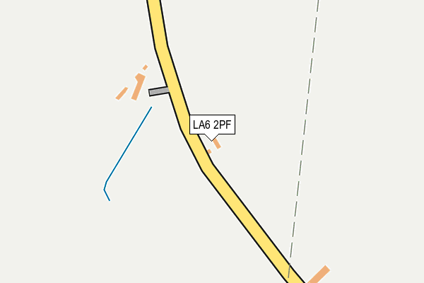 LA6 2PF map - OS OpenMap – Local (Ordnance Survey)