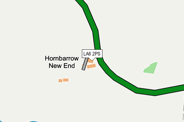 LA6 2PS map - OS OpenMap – Local (Ordnance Survey)