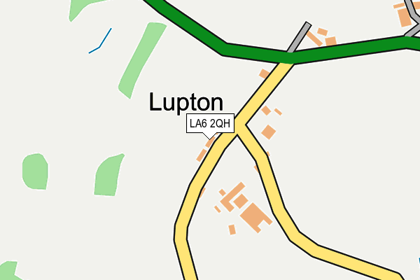 LA6 2QH map - OS OpenMap – Local (Ordnance Survey)