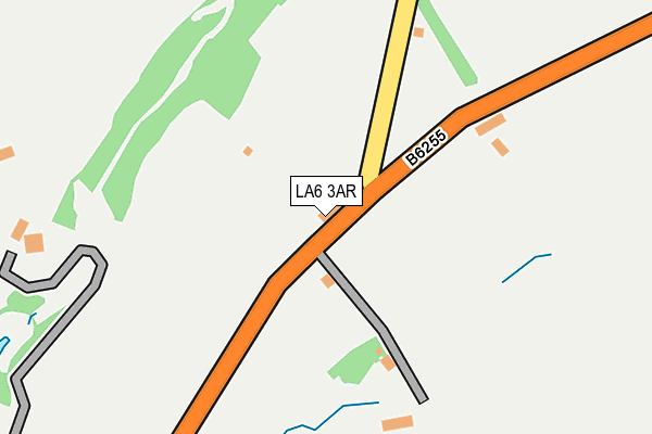 LA6 3AR map - OS OpenMap – Local (Ordnance Survey)