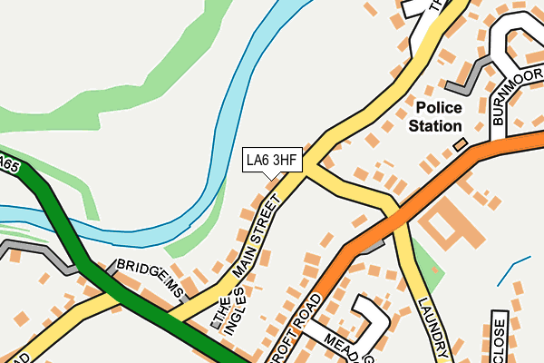 LA6 3HF map - OS OpenMap – Local (Ordnance Survey)