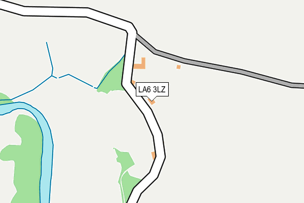 LA6 3LZ map - OS OpenMap – Local (Ordnance Survey)
