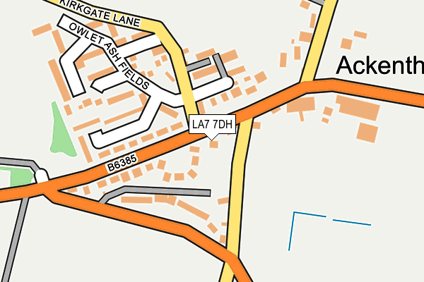 LA7 7DH map - OS OpenMap – Local (Ordnance Survey)