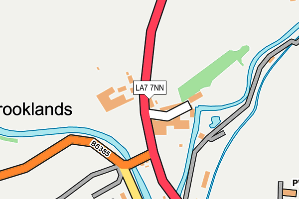 LA7 7NN map - OS OpenMap – Local (Ordnance Survey)