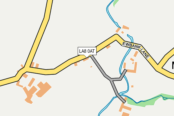 LA8 0AT map - OS OpenMap – Local (Ordnance Survey)