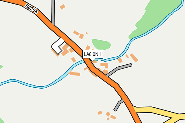 LA8 0NH map - OS OpenMap – Local (Ordnance Survey)