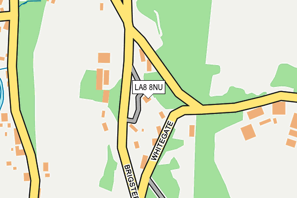 LA8 8NU map - OS OpenMap – Local (Ordnance Survey)
