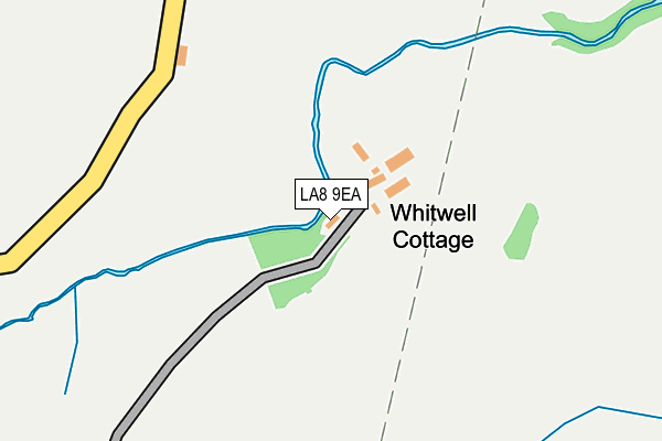 LA8 9EA map - OS OpenMap – Local (Ordnance Survey)