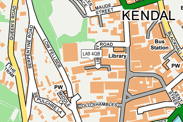 Map of KAKAW LTD at local scale