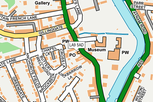 Map of PETE BLAND SPORTS LIMITED at local scale