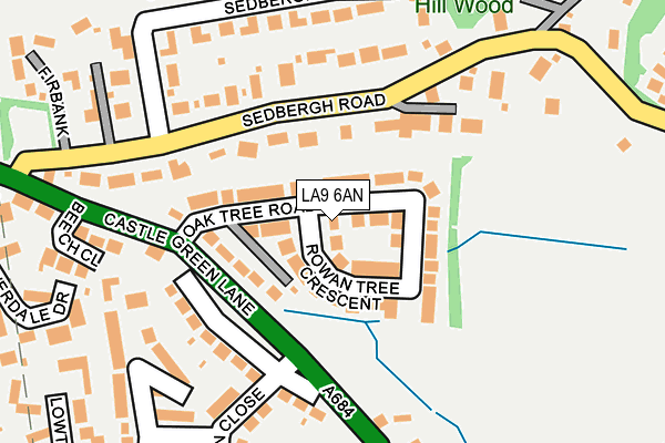 Map of ALAN CRAIG LIMITED at local scale