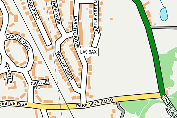 Map of BROWNS IT LTD at local scale