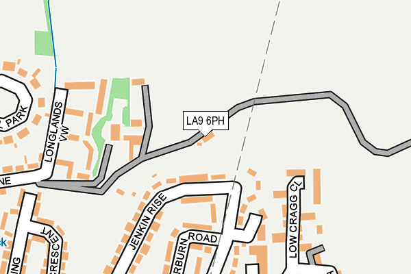 Map of LAKES BLINDS LTD at local scale