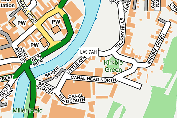 Map of CANAL HEAD PROPERTY LIMITED at local scale