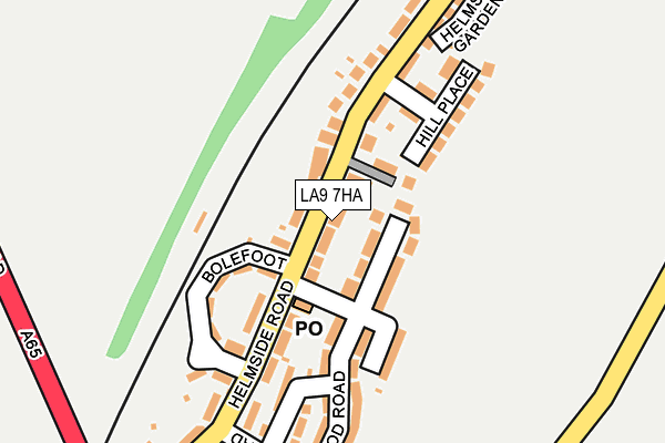 Map of IAN ATKINSON LTD at local scale