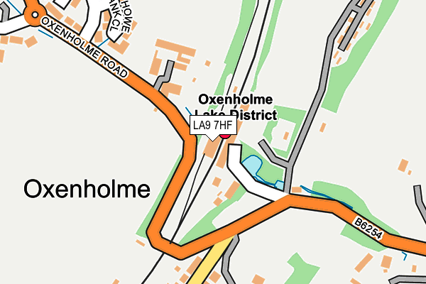 LA9 7HF map - OS OpenMap – Local (Ordnance Survey)