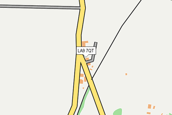 LA9 7QT map - OS OpenMap – Local (Ordnance Survey)