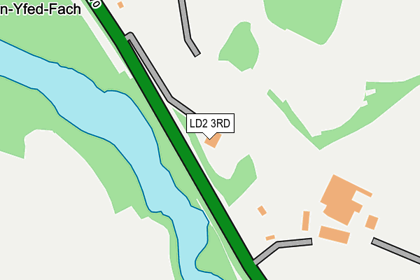 LD2 3RD map - OS OpenMap – Local (Ordnance Survey)