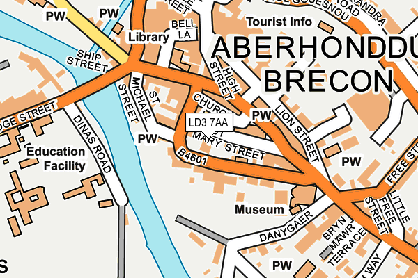 Map of THE FIRE AND STOVE SHOP LTD at local scale