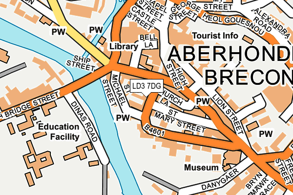 Map of ABERCORN LEGAL SERVICES LIMITED at local scale