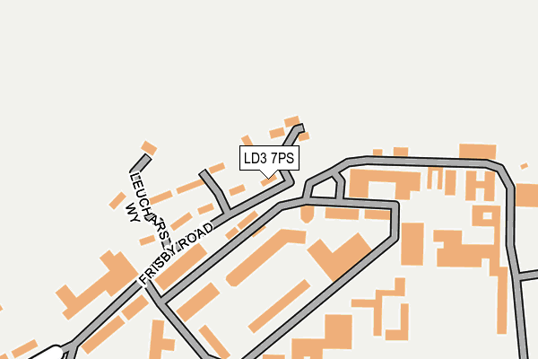 LD3 7PS map - OS OpenMap – Local (Ordnance Survey)