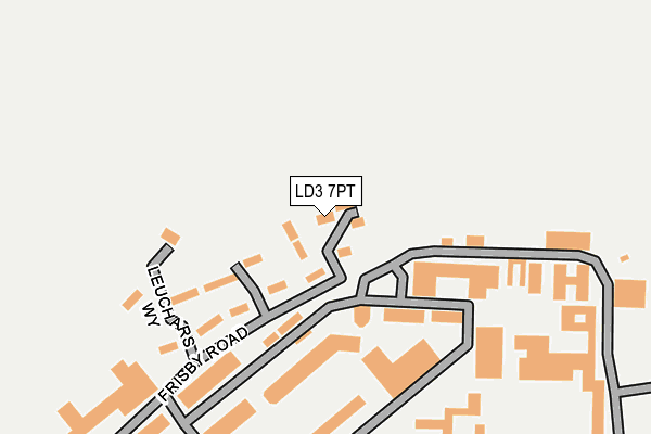 LD3 7PT map - OS OpenMap – Local (Ordnance Survey)