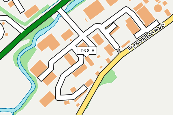 Map of RODELL CHIMNEYS LIMITED at local scale