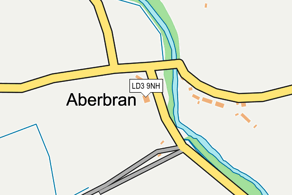 LD3 9NH map - OS OpenMap – Local (Ordnance Survey)