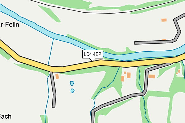 LD4 4EP map - OS OpenMap – Local (Ordnance Survey)