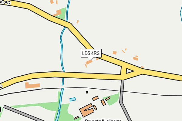 LD5 4RS map - OS OpenMap – Local (Ordnance Survey)