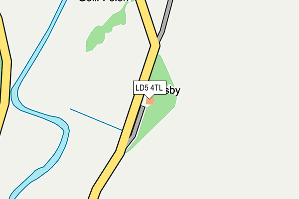 LD5 4TL map - OS OpenMap – Local (Ordnance Survey)