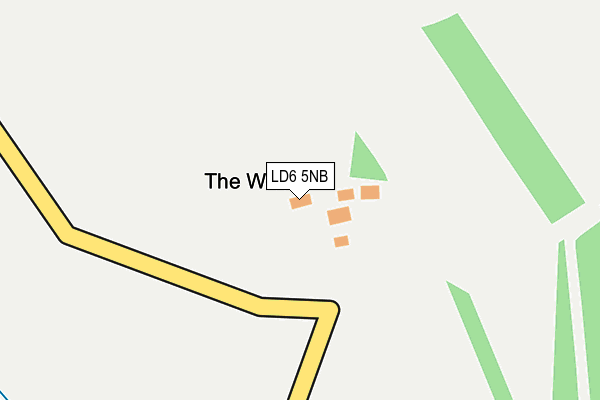 LD6 5NB map - OS OpenMap – Local (Ordnance Survey)