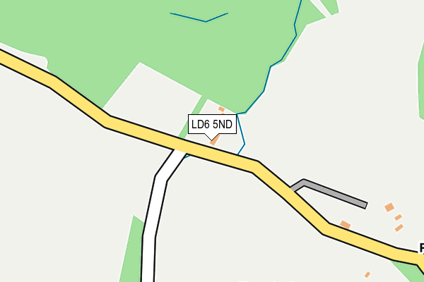 LD6 5ND map - OS OpenMap – Local (Ordnance Survey)