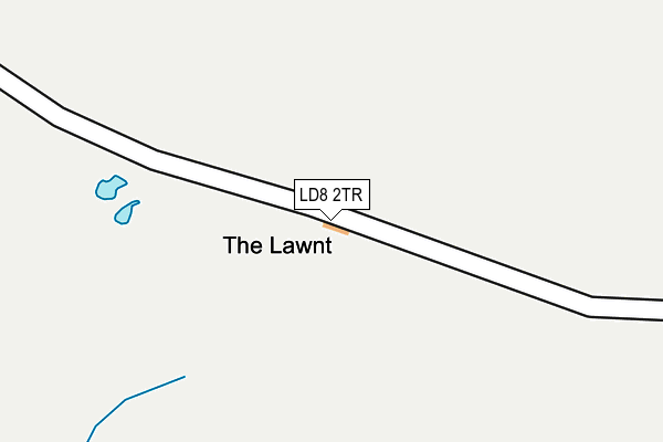 LD8 2TR map - OS OpenMap – Local (Ordnance Survey)