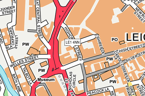 Map of TOOTS AND MAYTALS LTD at local scale