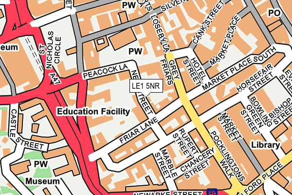 Map of KIBWORTH TAX SERVICES LIMITED at local scale