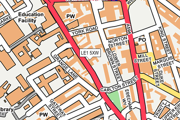 Map of TRIPLE S CLUTCH & BRAKE SERVICES LIMITED at local scale