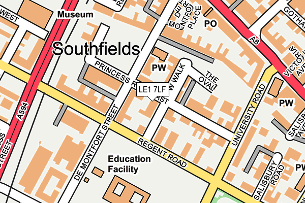 Map of SOFIA LITTLEJOHN LIMITED at local scale
