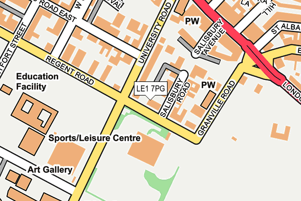 Map of ST MARTINS TRUSTEES LIMITED at local scale