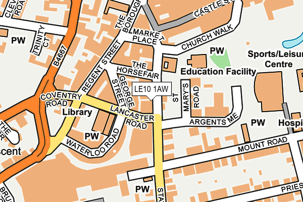 Map of BOXWOOD LTD at local scale