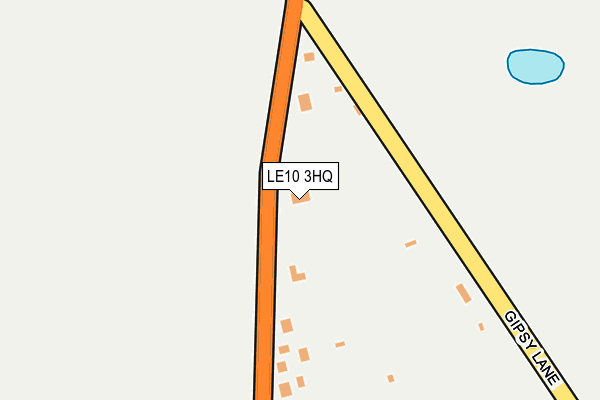 LE10 3HQ map - OS OpenMap – Local (Ordnance Survey)