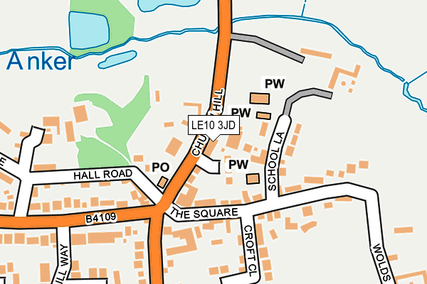 Map of REMARQ B LTD at local scale