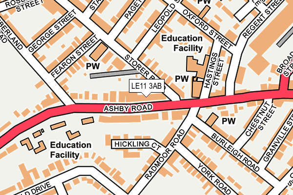 Map of NINETEEN LETTINGS LLP at local scale