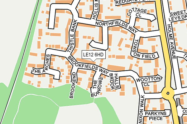 Map of TIDY WORX LTD at local scale
