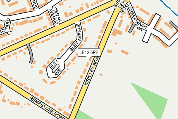 Map of FLOWERGRANGE LIMITED at local scale