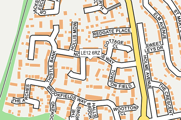 Map of TWO&5 LTD at local scale