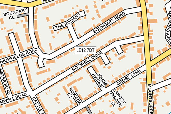 Map of PRAB TRADING LTD at local scale