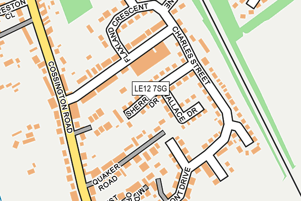 Map of ASPIRE SCAFFOLDING (NATIONWIDE) LTD at local scale