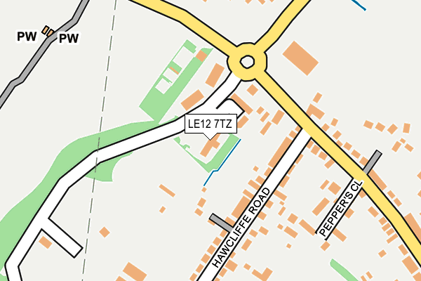 Map of BLESH HOLDINGS LTD at local scale